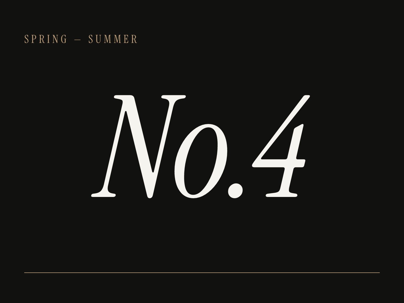 Boutique fashion website interior page placeholder 2 — abstract editorial typography